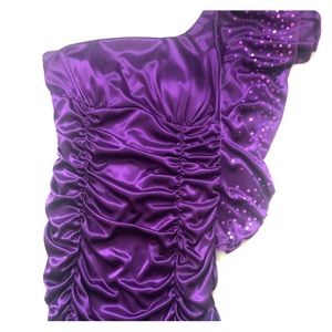 Purple Deb Homecoming/ Party Dress Size S